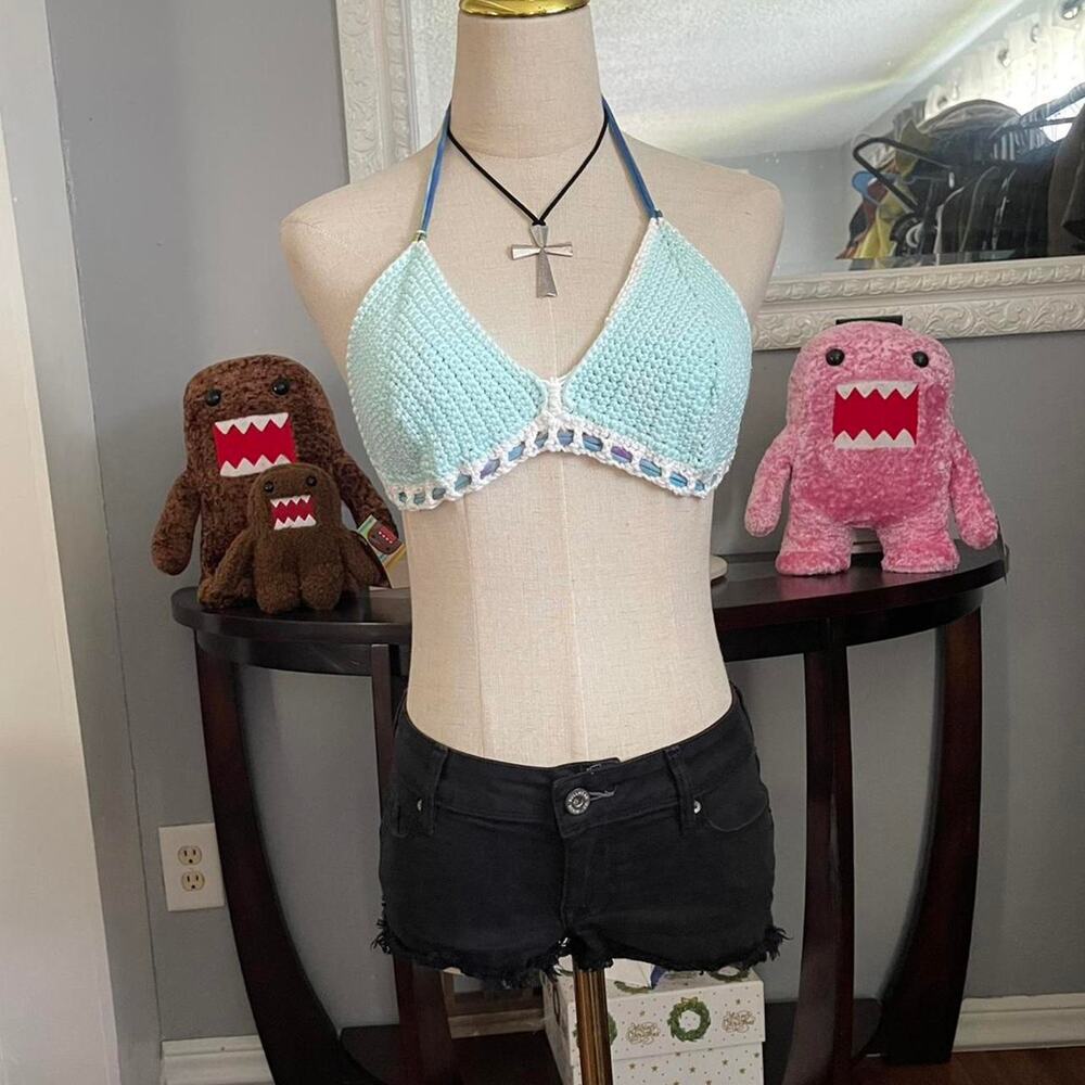 Crotchet bikini top